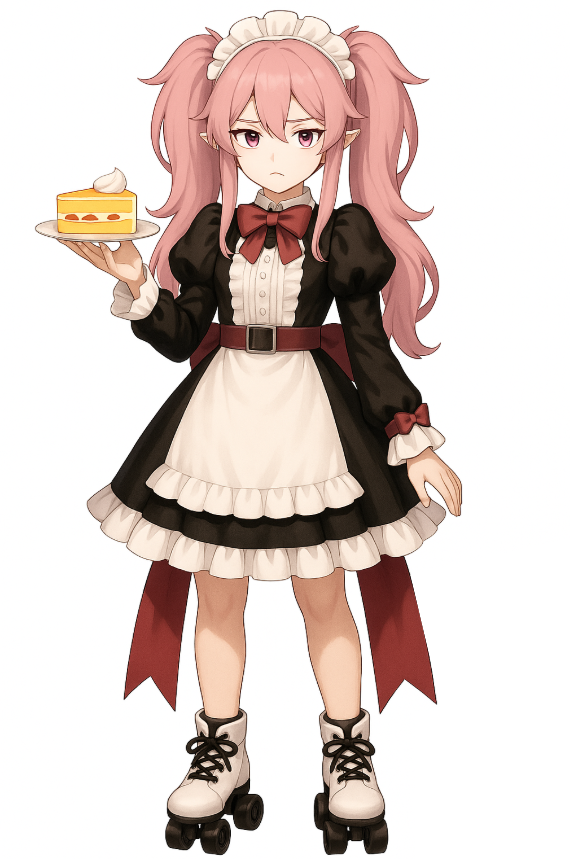 Character 1 front view